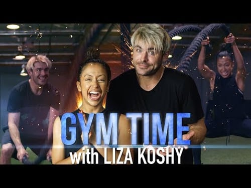LIZA KOSHY Is My New Workout Buddy | Gym Time w/ Zac Efron
