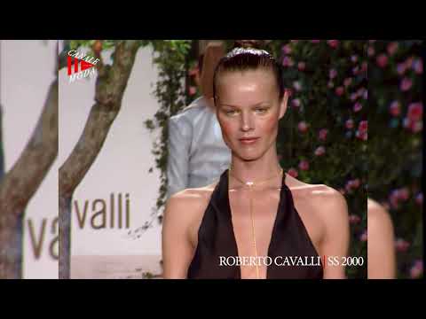 ROBERTO CAVALLI Spring Summer 2000 Milan 4K - Canale Moda