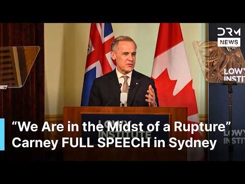 FULL SPEECH: Mark Carney Warns World Order in Rupture Amid Iran Conflict and Legal Crisis | AC1B