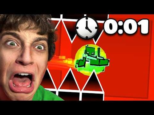 I Tried Speedrunning Geometry Dash...