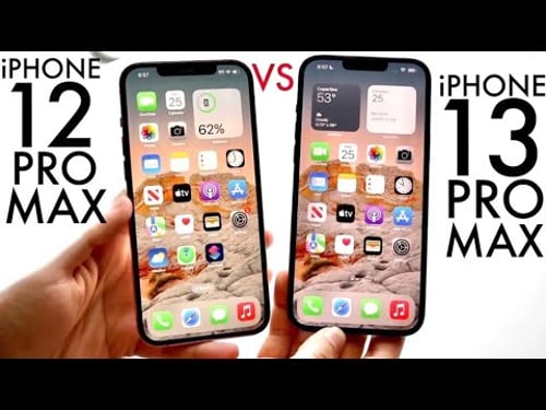 iPhone 13 Pro Max Vs iPhone 12 Pro Max In 2025! (Comparison) (Review)