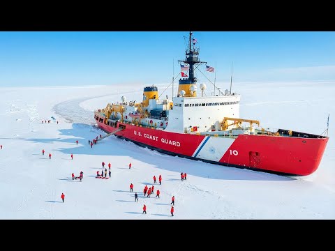 Life Inside Gigantic US Icebreaker Ship Battling Massive Ice