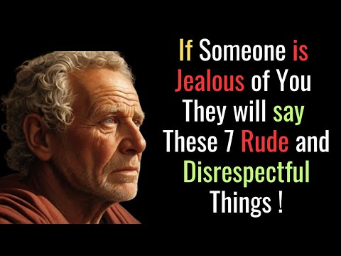 7 Rude and Disrespectful things someone will say if they are jealous of you STOIC PHILOSOPHY
