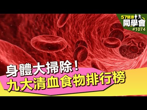 身體大掃除!九大清血食物排行榜【57健康同學會】第1074集 2014年