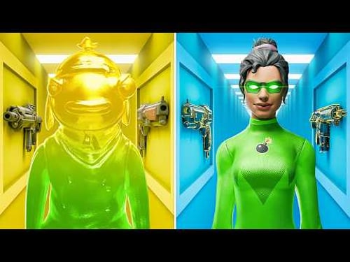 Mythics VS Exotics Race in Fortnite!