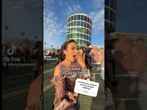 Because Nothing Says Festival Vibes Like $1,000 Sushi #coachella #coachella2025