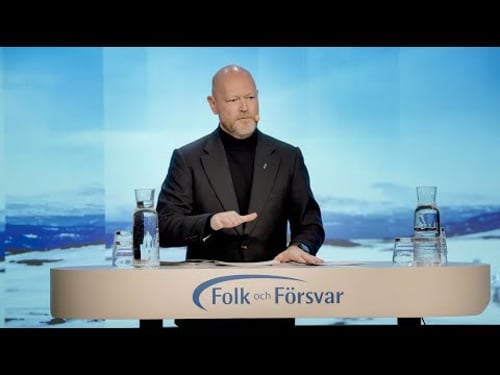 Hur globala trender påverkar svensk och europeisk säkerhet - Jens Mattsson, generaldirektör FOI