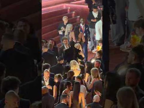 Just a couple of Grammy winners. ✨ #sabrinacarpenter #badbunny #grammys #music