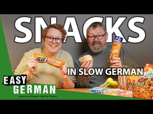 German Snacks in Slow German | Super Easy German 272