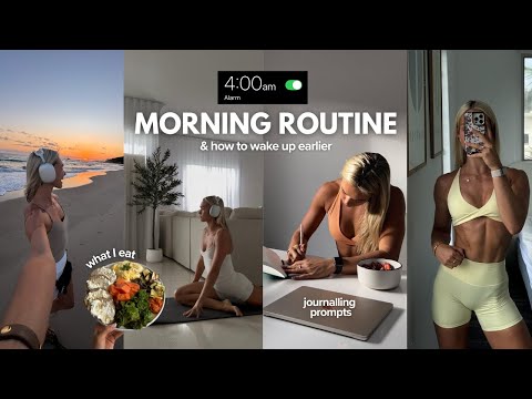 my 4am morning routine | how I wake up early + stay disciplined