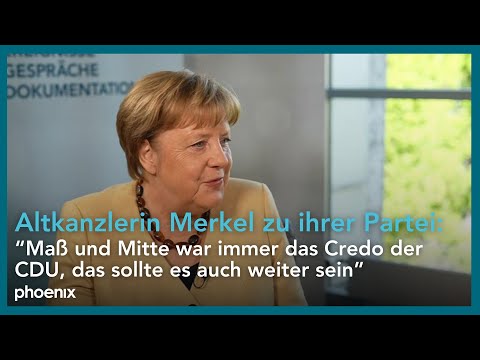 Kanzlerin a.D. Angela Merkel zu ihrem Glauben, Friedrich Merz und Herausforderungen an die CDU