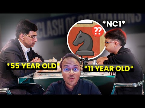 The Legend is Back! | 55-year-old Vishy Anand vs 11-year-old Faustino Oro | Clash of Generations