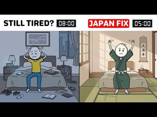 This Is Why You’re Still Tired (The Japanese Sleep Fix)