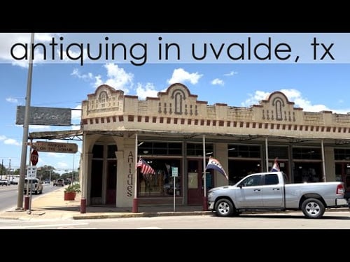 Antiquing in Uvalde, Texas