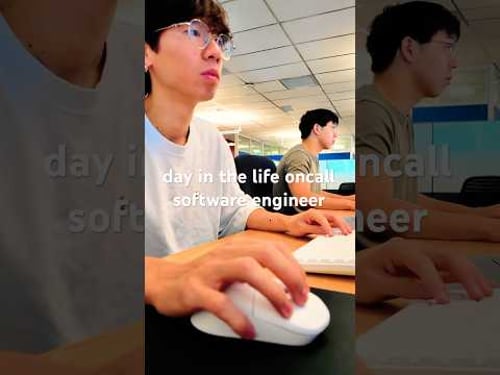 Day in the Life Oncall as a Software Engineer #dayinmylife #corporate #swe #faang #lesserafim