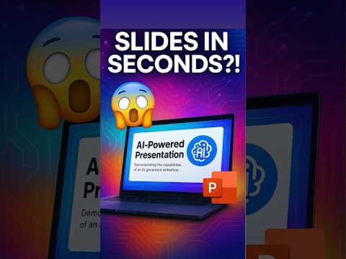 This AI Makes PowerPoints in SECONDS! No More Manual Slides 😱#aitools #gammaai #powerpoint #chatgpt