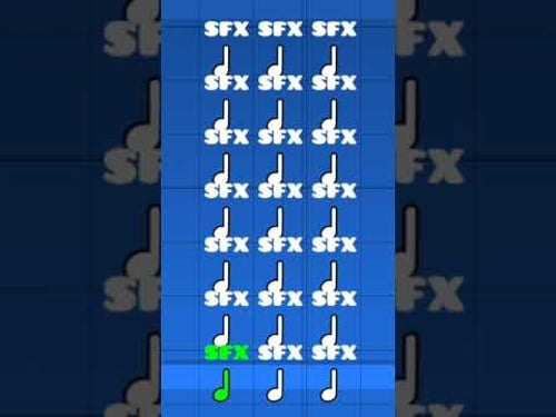 What's the most popular sound effect in Geometry Dash?