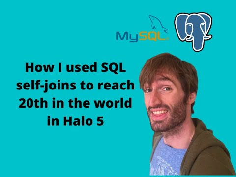 How I used SQL self-joins to reach 20th in the world in Halo 5