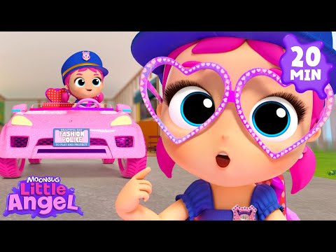 Officer Jill ready for Duty! 🚓 Jill's Playtime | Little Angel Kids Songs & Nursery Rhymes
