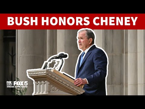 WATCH: George W. Bush speaks at Dick Cheney's funeral service | FOX 5 DC