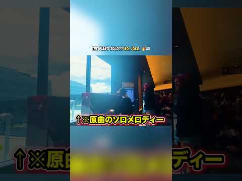 Teddy Swims didn’t expect this level of talent 🎹😲#teddyswims #shorts #publicpiano #performance #fyp