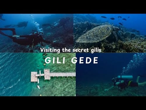 EXPLORING GILI GEDE UNDERWATER