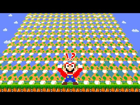 Can Mario Collect 1.000.000 1-UP Mushroom in Super Mario Bros?