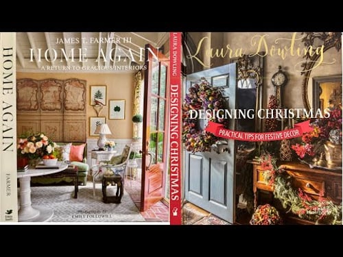 A Review: Home Again by James T. Farmer III AND Designing Christmas by Laura Dowling