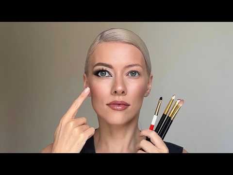 Make Your Eyes Look Lifted — The Diagonal Matte Trick | Elena Rachitskaya