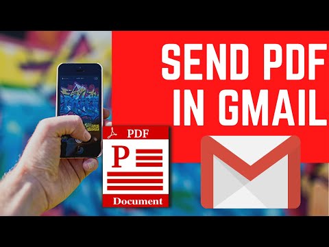 How to Send PDF Files Via Gmail On Mobile | How To Attach File in Gmail on Android