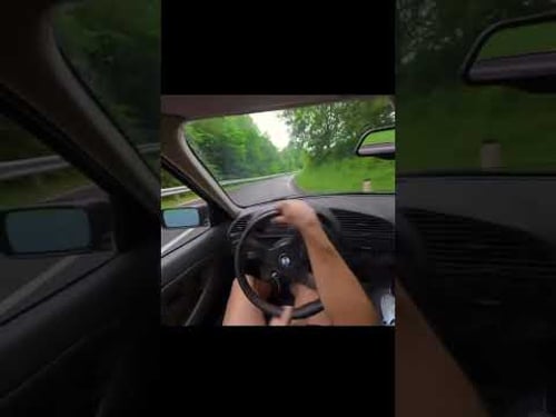 BMW E36 almost crashes while drifting 😅. #bmw #e36 #drift