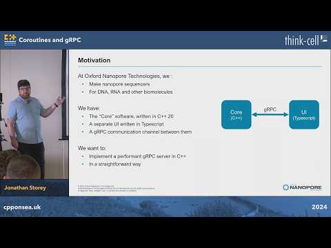 Introduction to C++ Coroutines and gRPC and How to Write Coroutine Support Code - Jonathan Storey