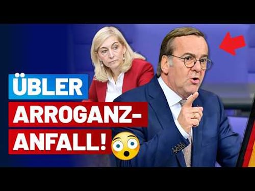 AfD parliamentary group grills Pistorius and Warken! - AfD parliamentary group in the Bundestag