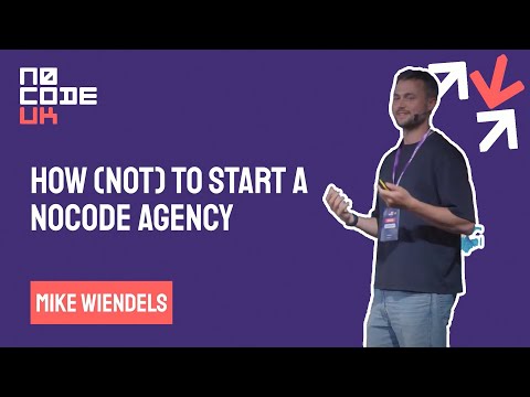 How NOT to Start Your Agency with Mike Wiendels of Minimum Studio at NoCode UK