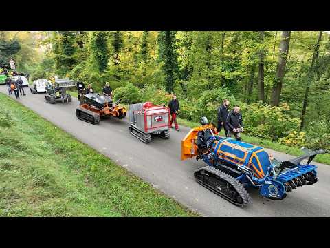 20 Forstraupen im Vergleich - DLV Forst & Technik 2024 Waldarbeit mit RC Traktoren - Forstwirtschaft