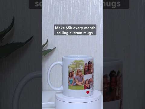 Small Business Idea for women | How to Start a Custom mug Business At Home | #sidehustleideas