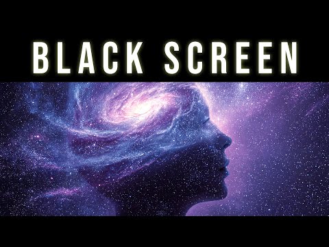 Manifest Wealth, Love & Health | Law Of Attraction Black Screen Manifestation Sleep Meditation Music