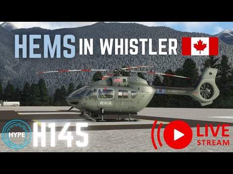 HPG H145 HEMS Action Pack Expansion Random Emergencies Live Stream Microsoft Flight Simulator