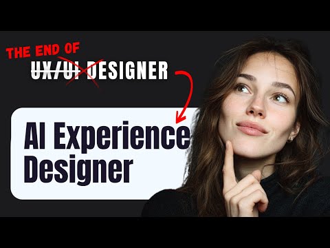 UX vs. AI: Why You Need to Become an AI Experience Designer Now!