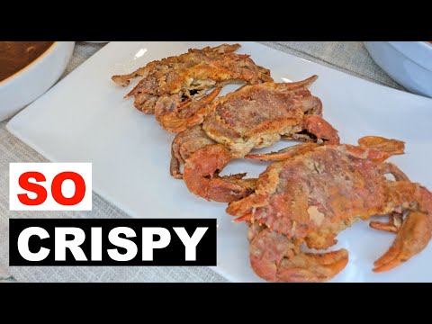 Crispy Fried Soft-Shell Crab That CRUNCH - How to Clean and Cook Guide
