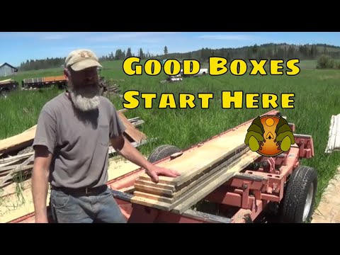 Sawing Lumber For Bee Boxes