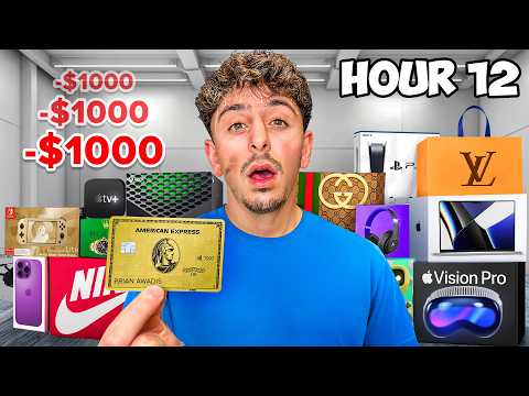 I Spent $1000 Every Hour For An ENTIRE Day..