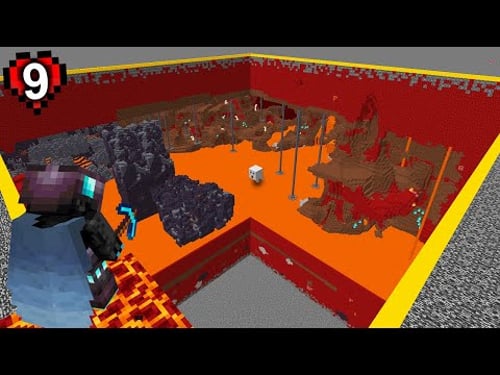 I Mined 1,427,896 NETHER BLOCKS in Minecraft Hardcore