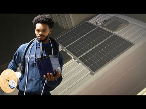 Plug and Play Solar Power System for Camper Vans | Off Grid Van Update