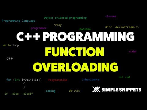 Function Overloading in C++ Programming