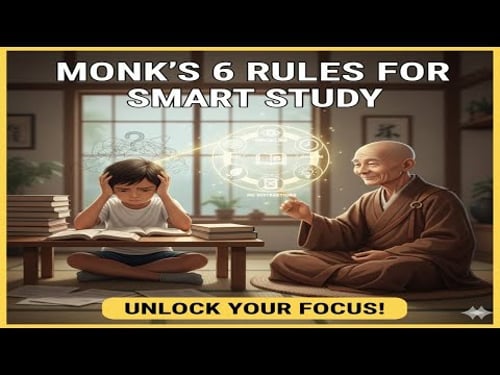 How to Train Your Brain Like a Monk - 6 Rules to Unlock 100% Focus | A Powerful Buddhist Story|