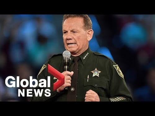 Florida former sheriff says he rejects statements in suspension over response to Parkland shooting