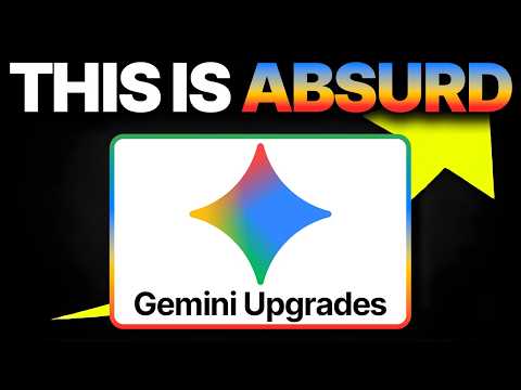 Google Gemini's NEW FREE Upgrades Are INSANE!