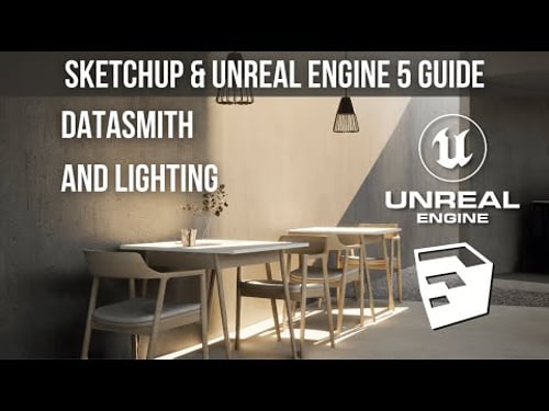 SketchUp to Unreal Engine 5 Tutorial for beginners 😌| Datasmith Lumen and Quixel Megascans