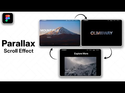 Parallax Scroll Effect in Figma | Figma tutorial